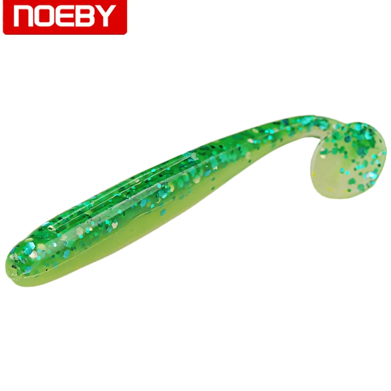 NOEBY S3118 мягкий воблер рыболовные силиконовые приманки iscas artificiais pesca T-tail для окуня щуки форели