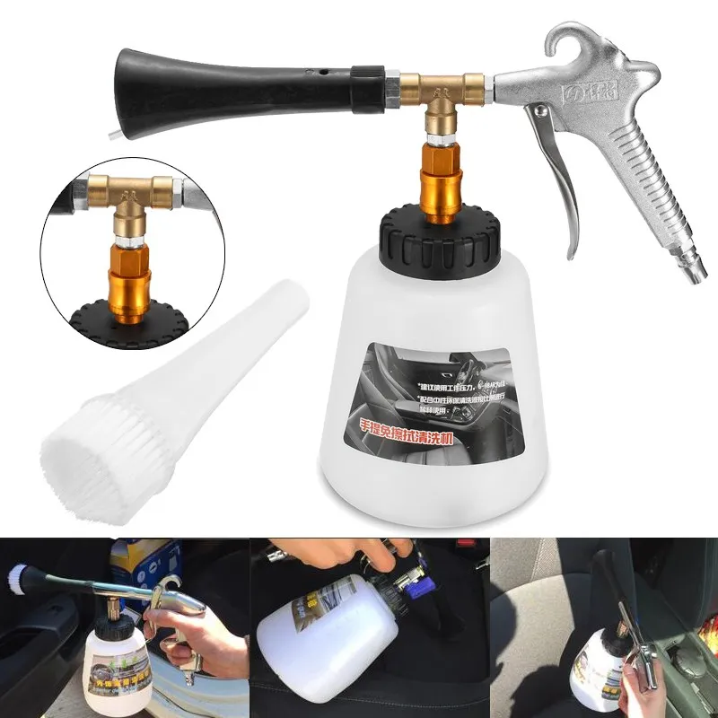 

Useful Interior Deep Cleaning Gun For Cockpit Care Cars Air Opearted Car Wash Equipment