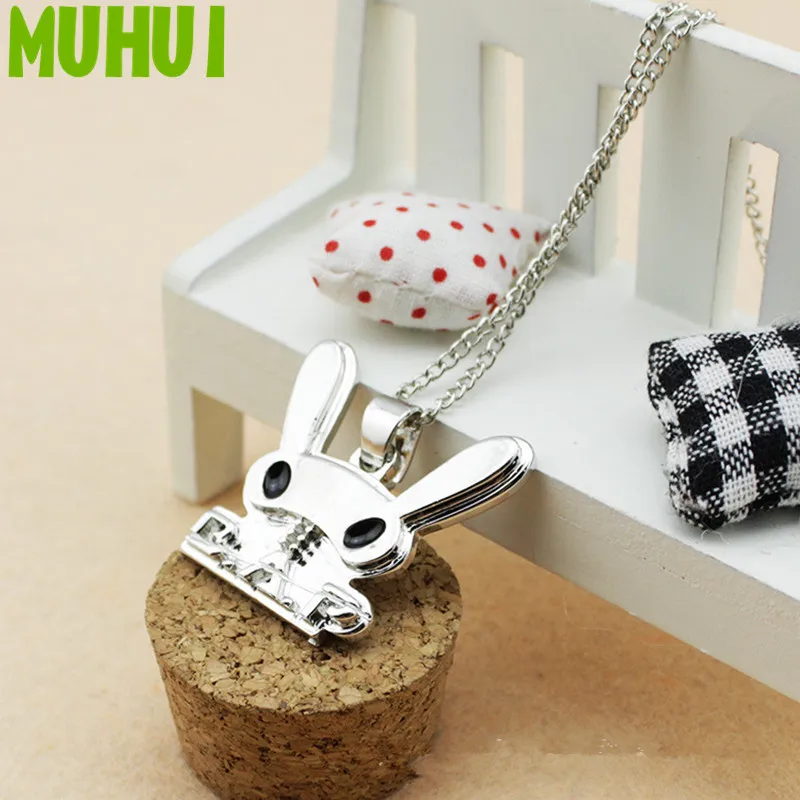 

KPOP B.A.P bap Rabbit Best Absolute Perfect Rabbit Group Long Necklace Women Men Jewelry Collares B519