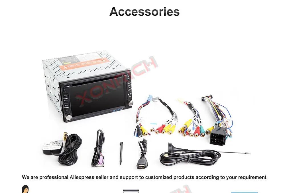 Cheap 2 Din Car Multimedia Video DVD Player  GPS Navigation Radio For Nissan Qashqai x-trail almera note juke  StereoAudio 18