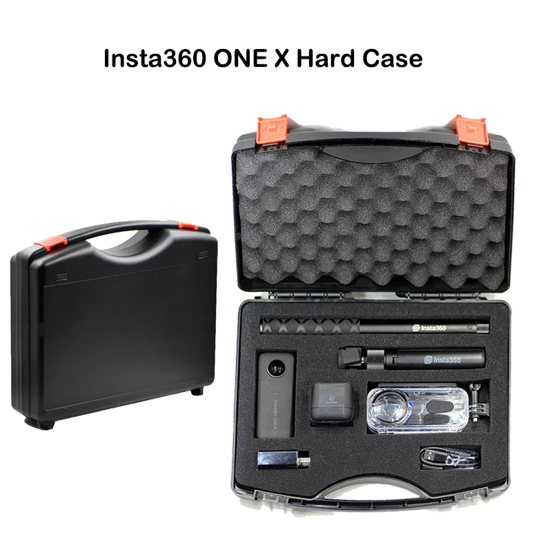 

Insta360 One X Panorama Camera Carrying Case Storage Bag Hard Shell Boxes for Insta 360 ONE X Battery /Selfie Stick Accessories