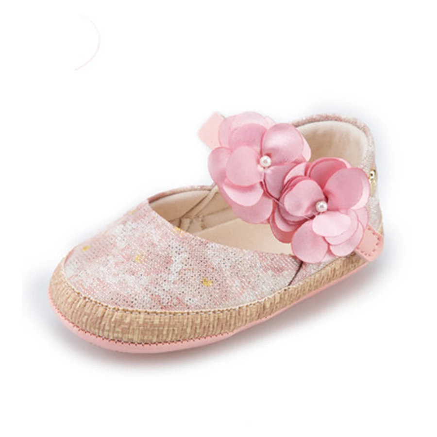 Flower Baby Summer Baby Shoes For Girls Soft Sole Cute Princess Elegant Fashion Cotton High Quality Baby Shoes For Girls 60A1071 0 18 summer infant toddler shoes breathable crib baby shoes soft sole fashion baby girl shoes