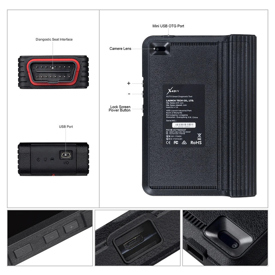 Запуск X-431 в 8 OBD2 Bluetooth/Wi-Fi автомобиля полная система диагностический инструмент Предложение 11 Сброс ECU кодирование приведение тест AF регулировка