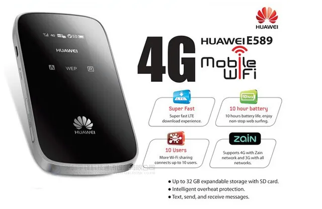 Best Ing Unlock Huawei E589 3g 4g Lte 100m Pocket Wireless Best Ing Unlock Huawei E589 3g 4g Lte 100m Pocket Wireless Mobile Wifi Modem Router Free