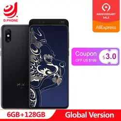 Первоначально Глобальный Версия Xiaomi mi X 3 Snapdragon 845 6 GB 128 GB 6,39 "AMOLED Экран 24MP двойной Фронтальная камера Беспроводной зарядки