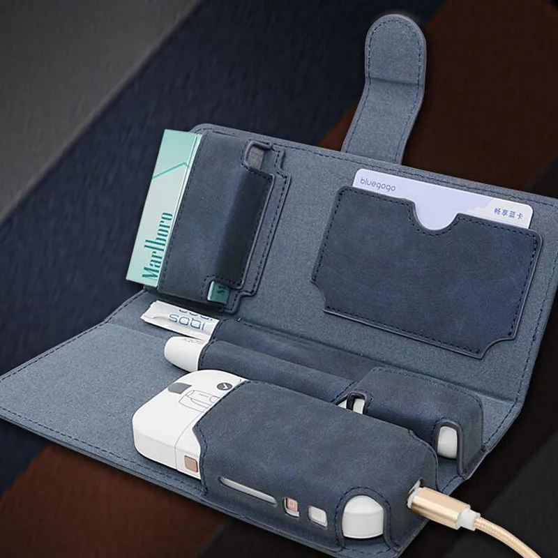 

Girlwoman Iqos Leather Case for IQOS 2.4 Plus Wallet Pouch Bag Holder Cover Wallet Case IQOS Leather Case