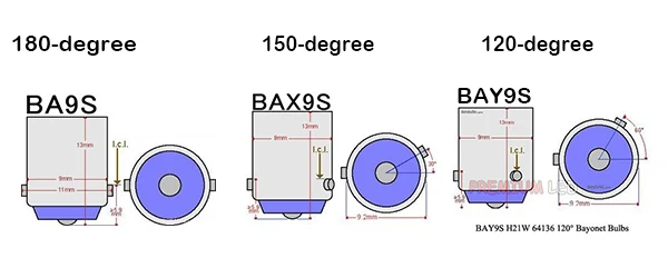 IJDM белый BAY9S H21W led Canbus BA9s BAX9s T4 H6W led 12 в 24 В для автомобиля заднего хода или парковочных огней, огни номерного знака