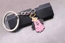 

Christ Jesus cross key chain, mini angel key chain. Catholic cute angel keychain