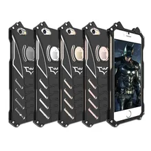 R-JUST защитный чехол для iphone 8 7 7 plus Металлический Алюминиевый противоударный чехол для iphone 7/7 plus панцири противоударные чехлы для телефонов