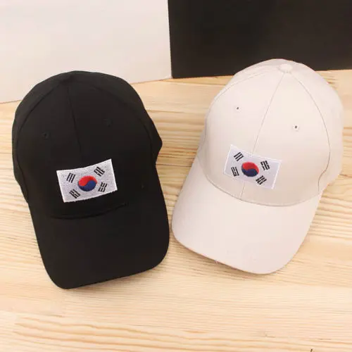 

Hot Unisex Printed Korea Flag Fighting Adjustable Hip-Hop Bboy Baseball Cap Hat