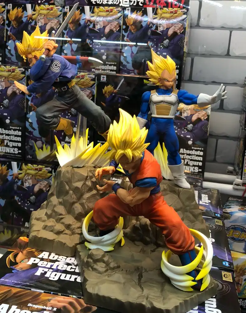 Wstxbd Dragon Ball Z Dbz Absolute Perfection Figure Ssj Goku Vegeta Trunks Brinquedos Model Dolls Toys Figurals Dolls Aliexpress