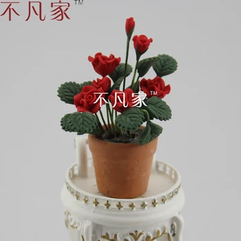 

Doll house for micro mini ature mini flower pot model