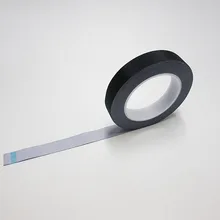 30 м/RollBlack ацетатная ткань Одиночная клейкая лента изоляционная для мотора катушки провода lcd, черная ткань и клей