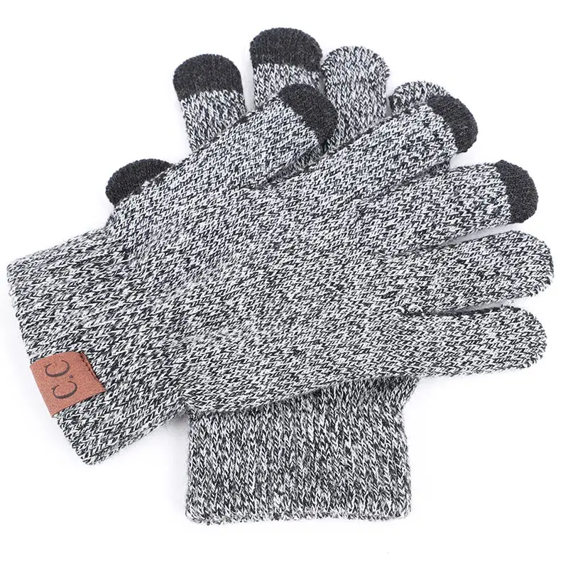 2018-CC-Brand-High-Quality-Knit-Gloves-Man-Woman-Warm-Mittens-Plus-Velvet-Thicken-Gloves-for (9)