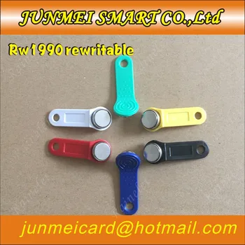 

1000pcs Writable RW1990A-F5 ibutton RW1990A-F5 Rewrite Writeable Read and Write TM key handle touch memory TM1990D
