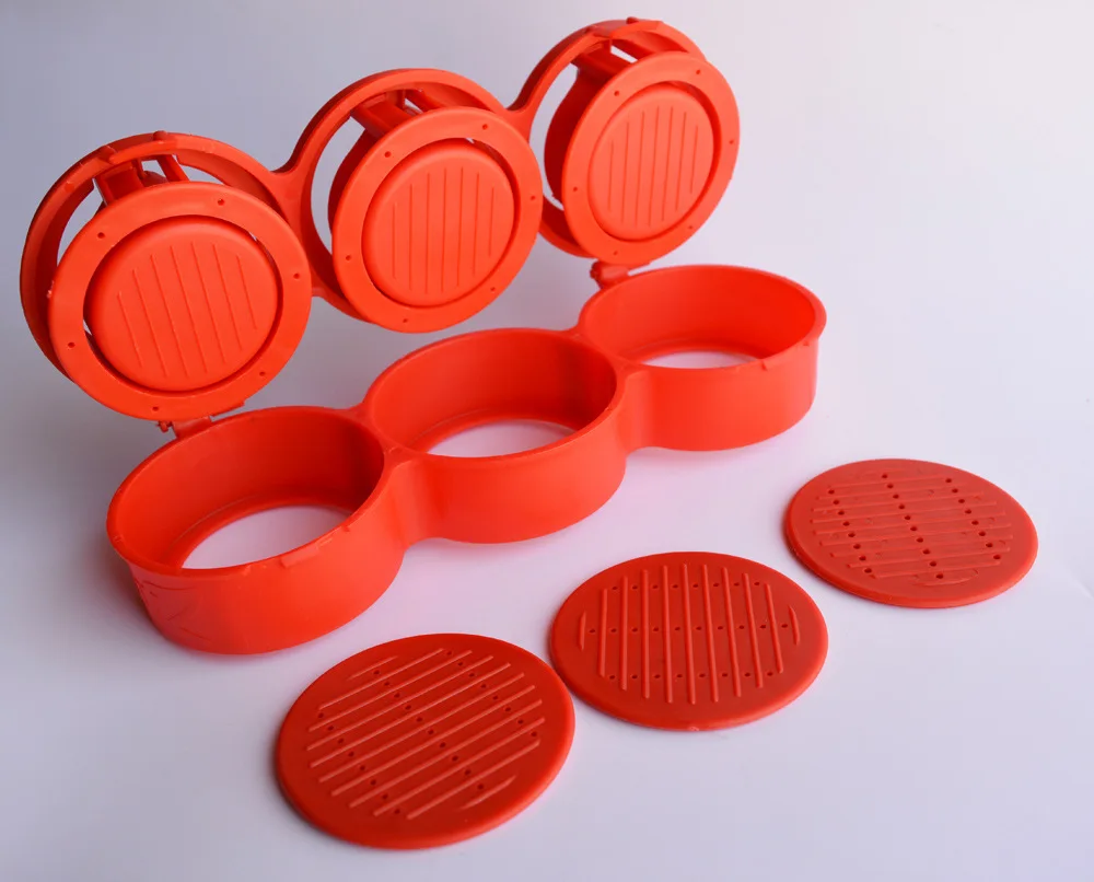 Hot Sale Hamburger Press Siamese Burger Maker Meat Filling Stuffing Creative Meatball Hamburguesa Dropshop |