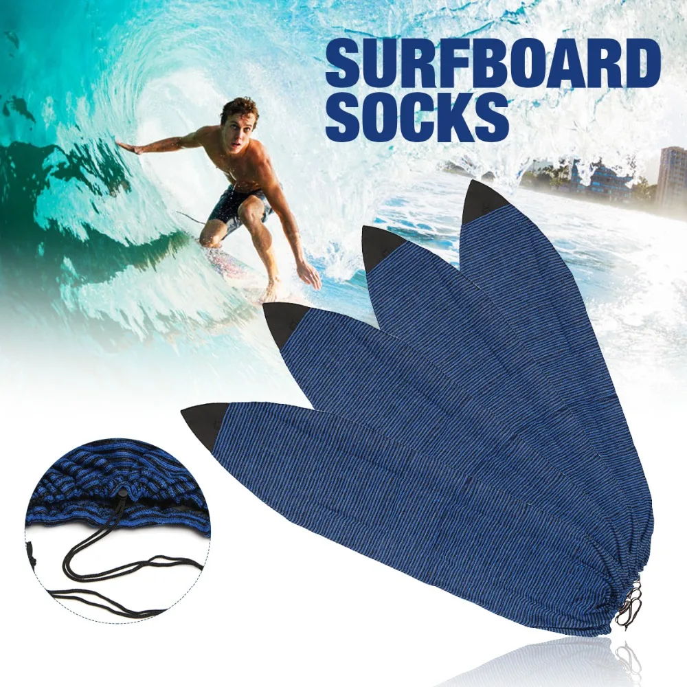 

Top Quality Water Sports 6''/6.3''/6.6''/7'' Surfboard Socks Cover Surf Board Protective Bag Storage Case