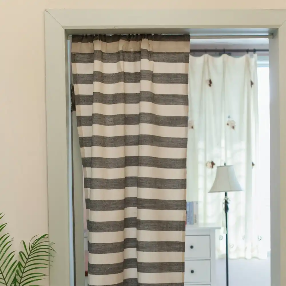Janpan Style Kitchen Doorway Curtains Cotton Linen Cafe Curtain