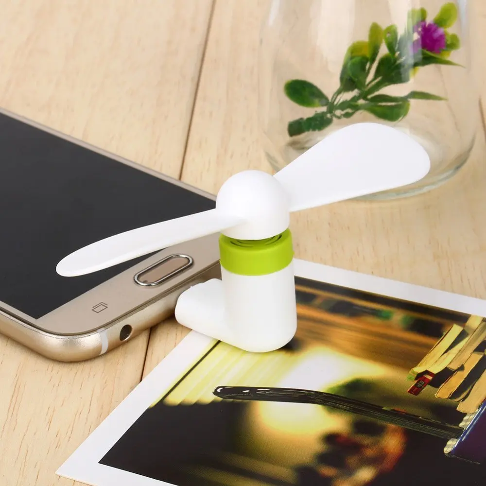 Охлаждающий мини вентилятор Micro USB для сотового телефона Android портативный Samsung Galaxy