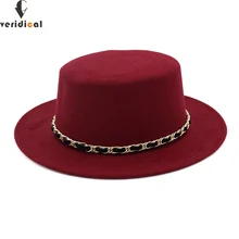 VERIDICAL, новинка, фетровая шляпа от солнца, ковбойская шляпа, женские кепки для путешествий, джазовая шляпа, хорошее качество, западные шляпы, английский стиль, женская шапка