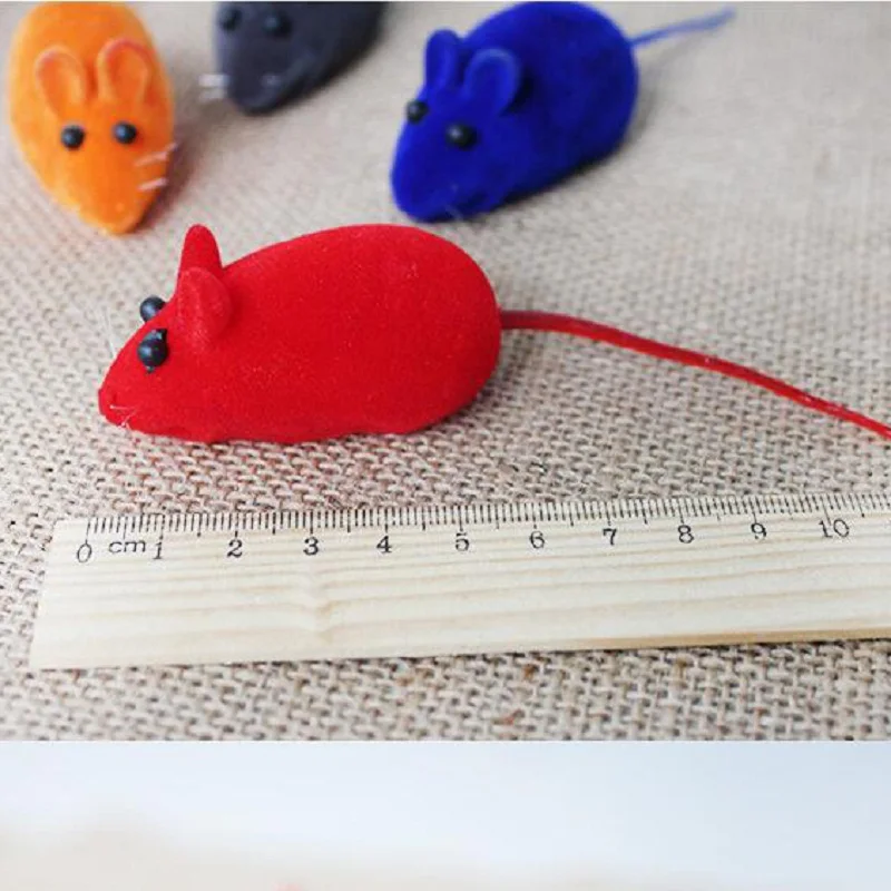 5 шт. MouseToy котенок игрушка для ловли ложная Мышь Крыса писк Шум звук игрушки кошки