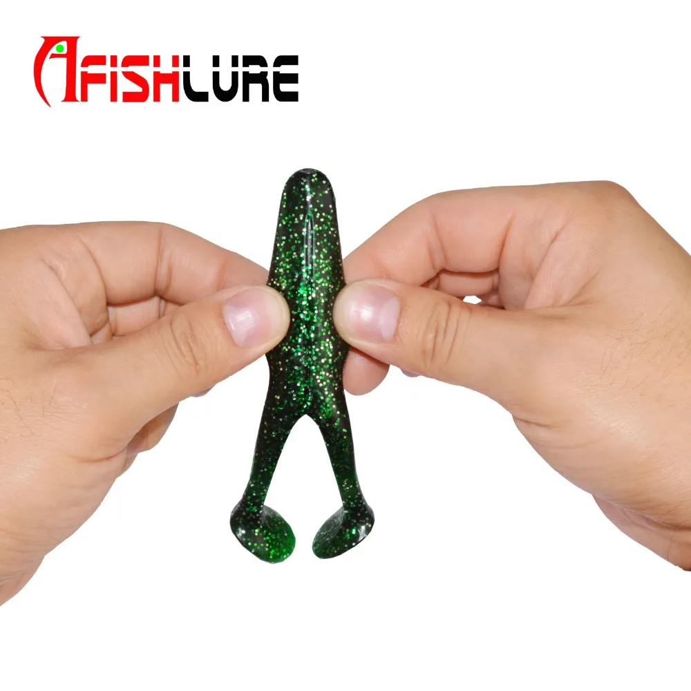 Мягкая приманка Afishlure Rayfrog для уничтожения черных рыб 105 мм 13 г искусственная