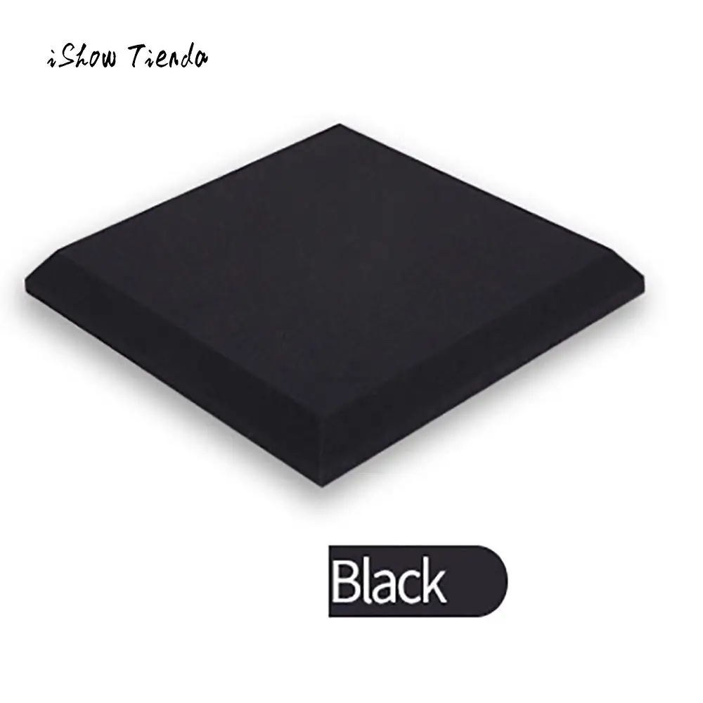 

2017 Hot Sale Soft Sponge Wall Stickets Acoustic Foam Panel Sound Stop Absorption Sponge Studio KTV Soundproof Home Decoration