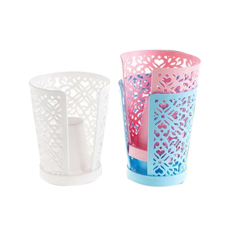 Plastic Cup Holder Dispenser Premium Sturdy Wall Mounted Beverage Water