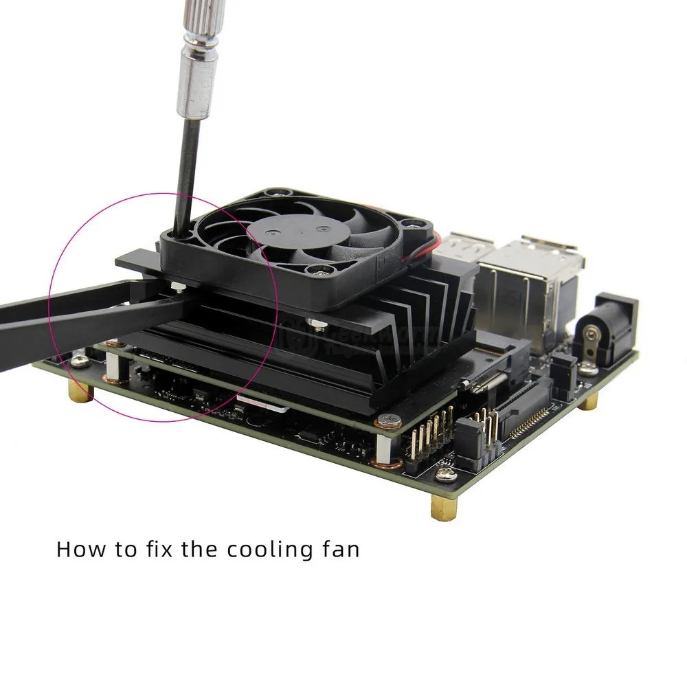 Geekworm NVIDIA Jetson Nano NVMe M.2 SSD Bouclier Extension De Stockage Conseil T100 V1.1 pour NVIDIA Jetson Nano D/éveloppeur Kit