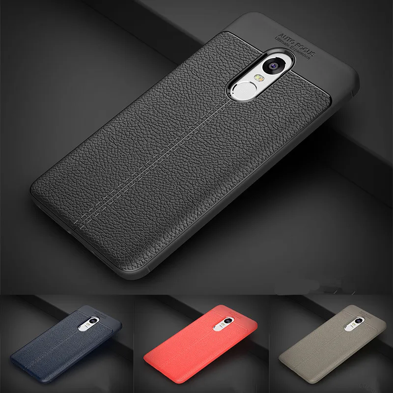 

For Xiaomi Redmi note 4 Pro Luxury Protective Back Cover For Redmi note 4 redmi note4 Mobile Phone Case Silicone Leather Case