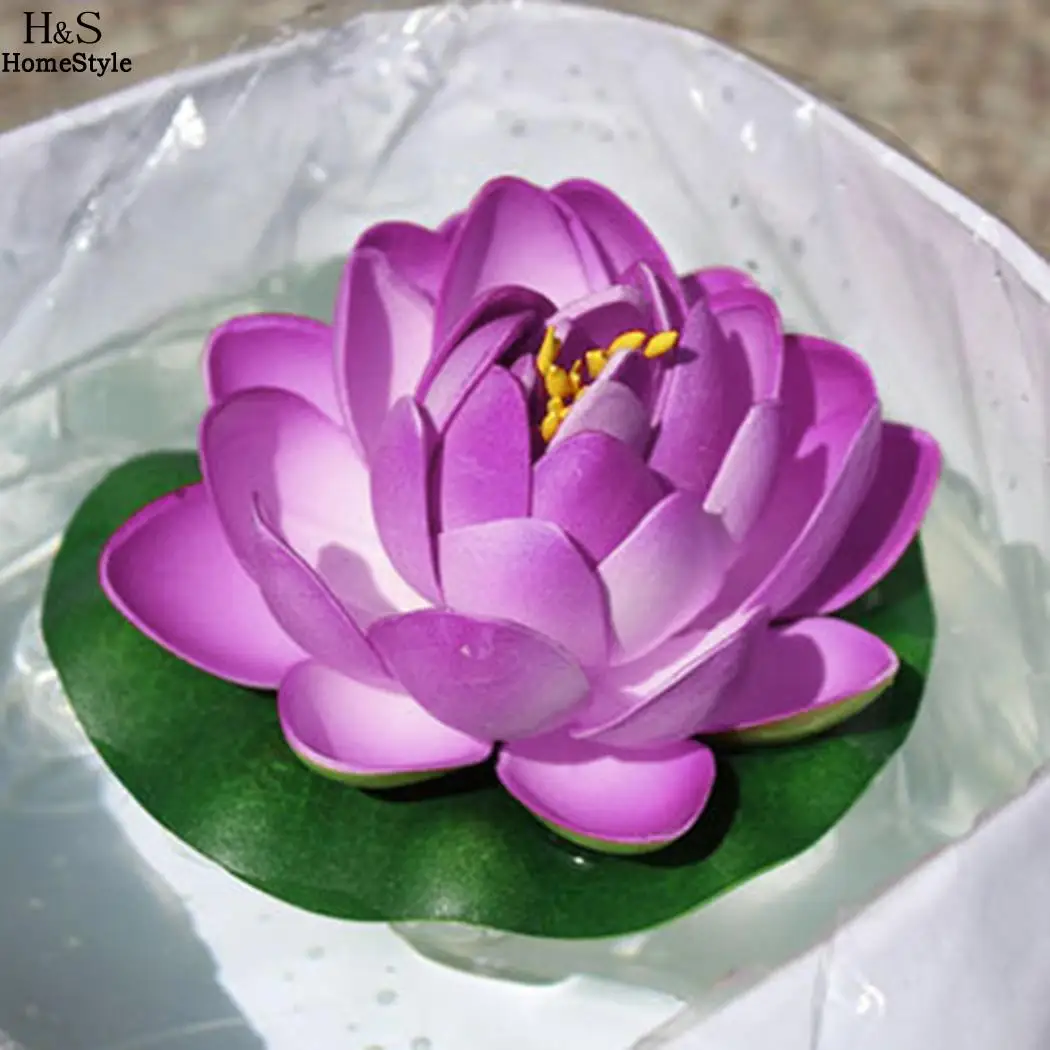 

Ornament Floating Flower Plant Lotus Decor Pool Simulation Pond Artificial
