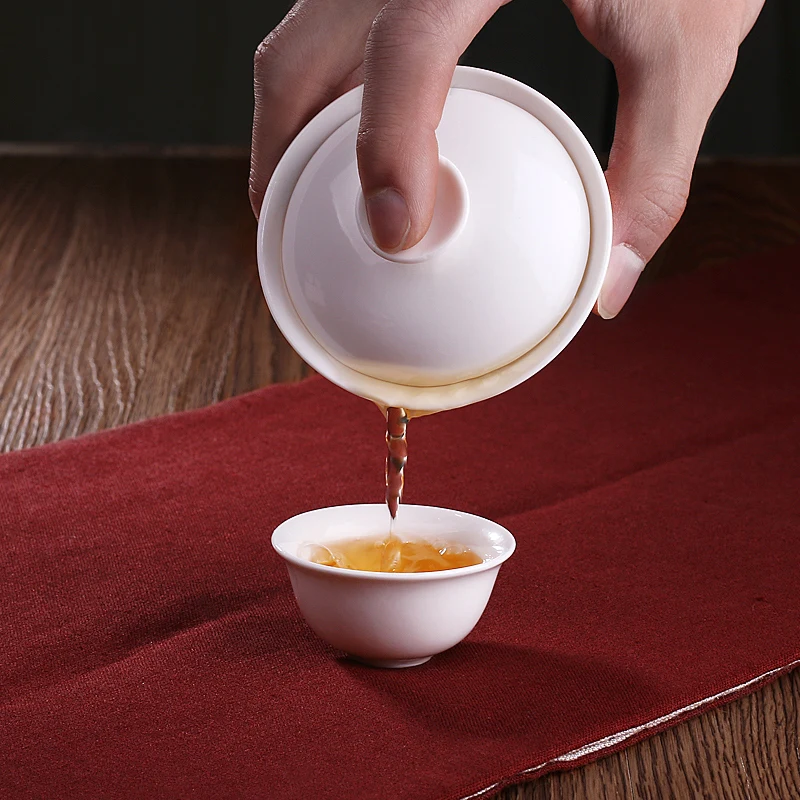 Путешествия керамическая чашка кунг-фу пальмовый чайный набор с чайником четыре чашки чайная посуда наборы 70 мл