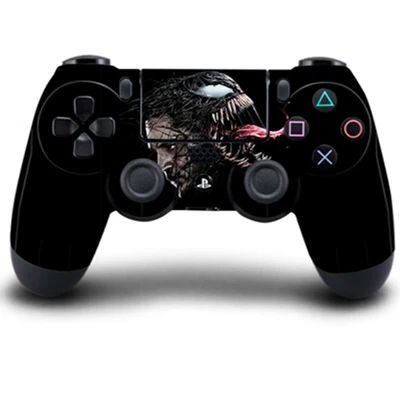 Venom полное покрытие геймпад кожи наклейки для Playstation 4 Dualshock 4 Контроллеры виниловые накладки наклейки Play Station 4 протектор - Цвет: QBTM1041