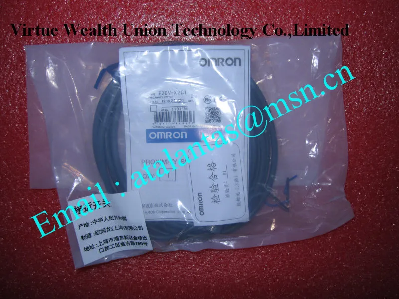 

5pcs/lot  E2EV-X2C1  proximity switch  is new in stock
