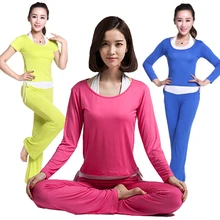 Три комплекта женские спортивные Для Йоги Набор для Одежда для зала и бега костюм женский эластичный пояс костюмы для занятия йогой одежда для фитнеса пробежки