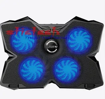 

by dhl or ems 50 set 2 USB Four Fans Notebook Cooler Pad Notebook Laptop Heat Sink