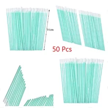 50 шт./лот чистящие палочки-тампоны для принтера растворитель Губка Очистка свопы почки пена печатающая головка