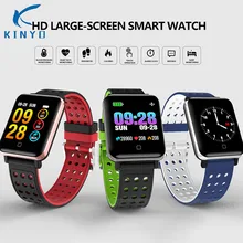 Kinyo KYP-011 смарт-браслеты для наручных часов Фитнес браслет IP67 Водонепроницаемый спортивный шагомер сердечного ритма наручные часы для отслеживания