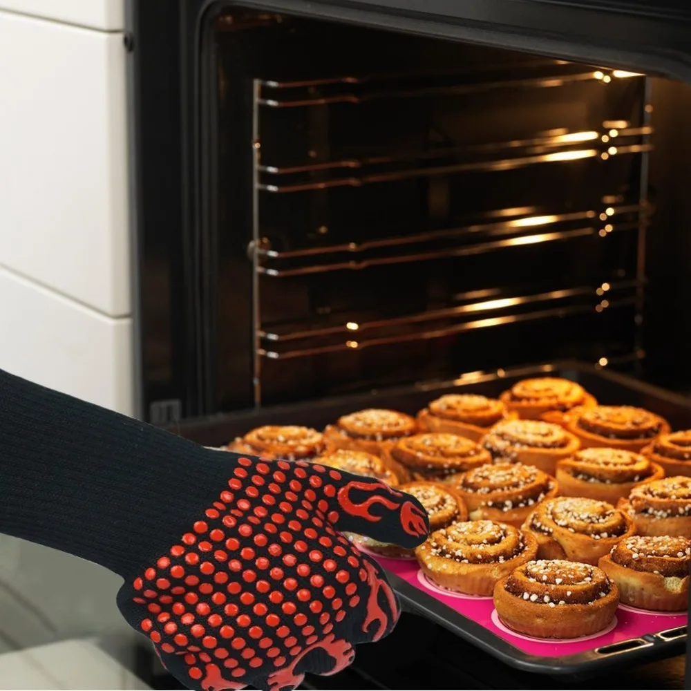 1-Pair-Heat-Resistant-Thick-Silicone-Cooking-Baking-Barbecue-Oven-Gloves-BBQ-Grill-Mittens-Dish-Washing (2)