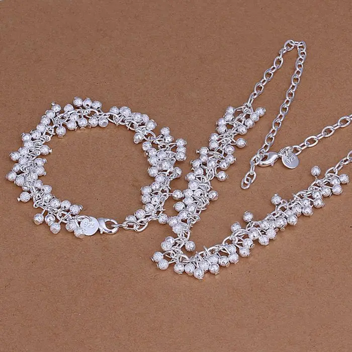 

Sets 925 Silver Sets 925 Silver Fashion Jewelery Sets Purple Jewelry Wholesale Free Shipping kkmi LS104