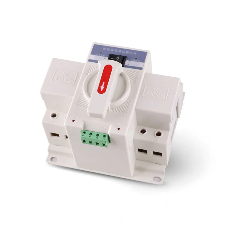 

2P 63A Automatic transfer Change-over Mini Type Both Power Supply Switch Device circuit breaker