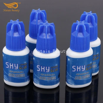 

5 pcs/lot Sky S Fast Drying Glue Professional Adhesive for Eyelashes Extension Glue Holding Time 5 to 6 Weeks