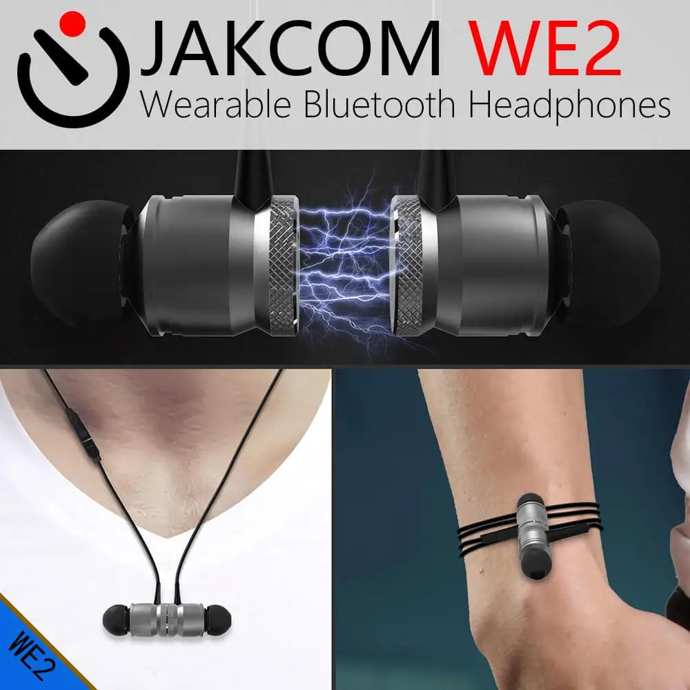 

JAKCOM WE2 Smart Wearable Earphone as Accessories in geiger counters porta moedas switch accessories
