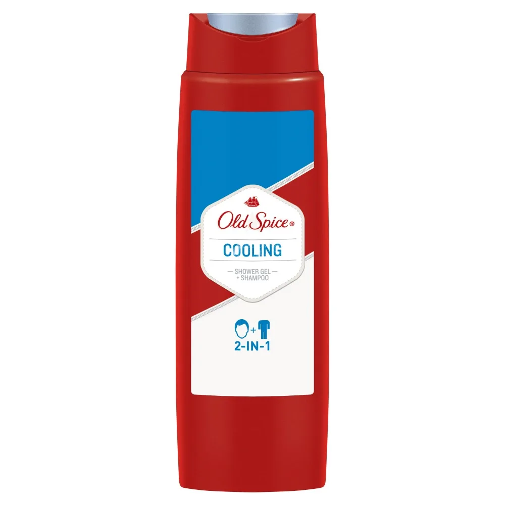 Shower gel + shampoo Old Spice 2 in 1 cooling 250 mlin Shampoos from