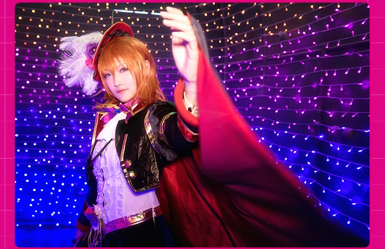 Love live LL Vampire Kousaka Honoka cospaly Костюм носки+ Кепка+ юбка платье женское платье все День Святого Валентина Косплей Костюм