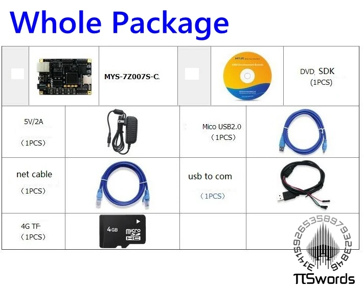 XILINX Z-turn lite ZYNQ-7010 ARM Cortex A9 с FPGA двухъядерным макетом плата управления XC7Z010