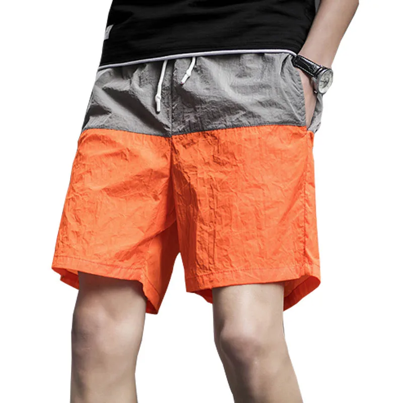 10 Colors Men's Board Shorts Summer Beach Shorts Quick Drying Men Loose