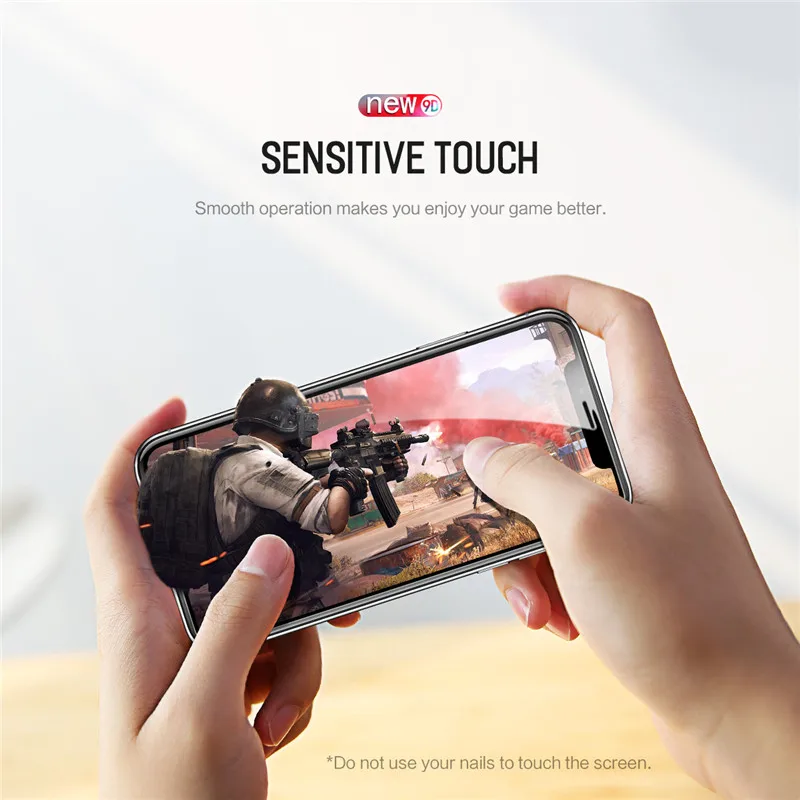 Rock New 9D изогнутая мягкая Гидрогелевая Защитная пленка для iPhone 2018 0 18 мм тонкая с