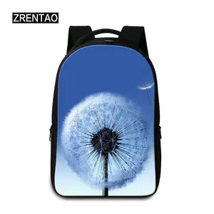 floral computers backpack
