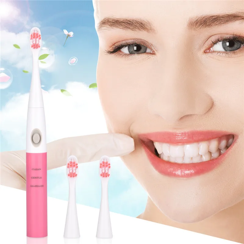 

Portable Sonic Electric Toothbrush Oral Hygiene for Adults with Timing Function Water-resistant Tooth brush Care Clean Tools